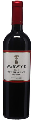 Warwick Estate, First Lady Pinotage, Western Cape, South Africa 2023