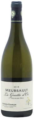 Domaine Buisson-Charles, Meursault 1er Cru La Goutte d'Or, Burgundy 2018