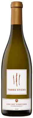 Three Sticks Wines, One Sky Vineyard Chardonnay, Sonoma Mountain, Sonoma County, California, USA 2022