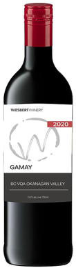 Wesbert Winery, Gamay, Okanagan Valley, British Columbia, Canada 2020