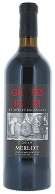 Wölffer Estate, Grapes of Roth Merlot, Long Island, New York State 2019