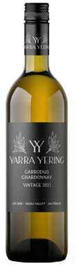 Yarra Yering, Carrodus Chardonnay, Yarra Valley, Victoria, Australia 2022